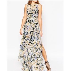 Needle & Thread Porcelain Rose Print Maxi